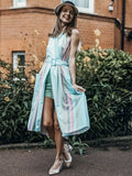 The Marvelous Mrs.Maisel Costume Dress Stripe Vintage Dress Set