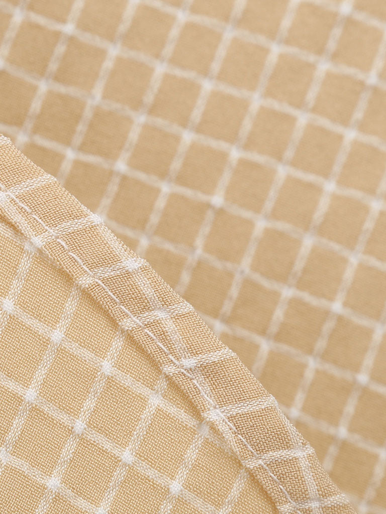 Plaid Tuxedo Collar 1950S Vintage Dress