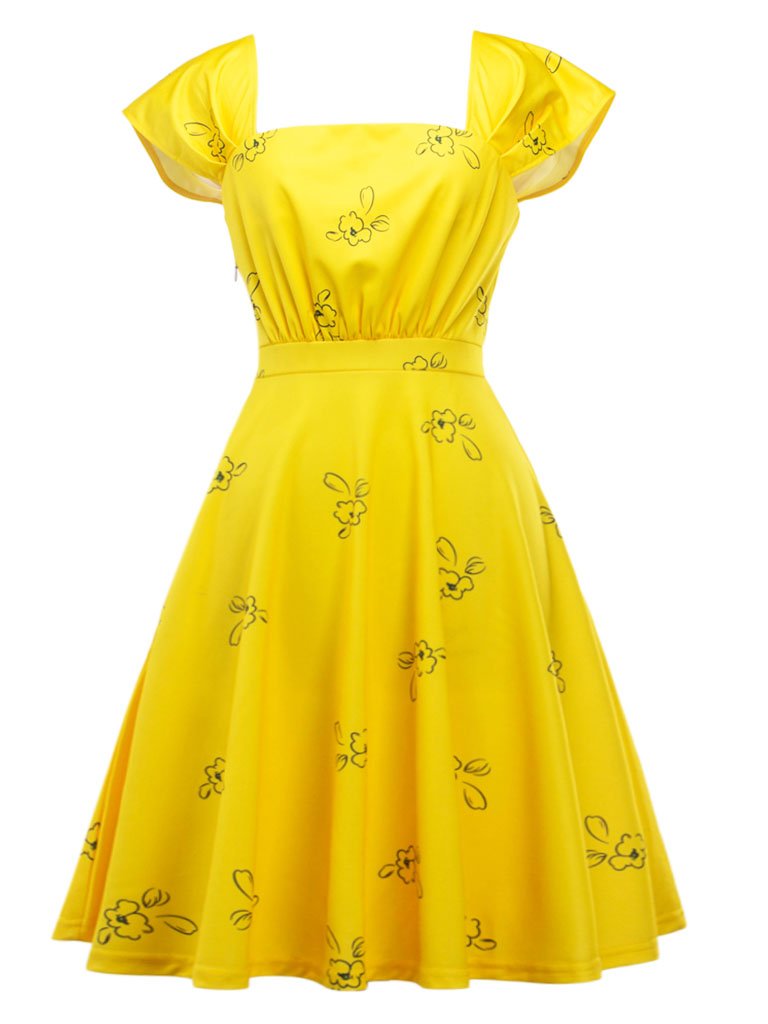La La Land Leading Lady Same Style Vintage Dress