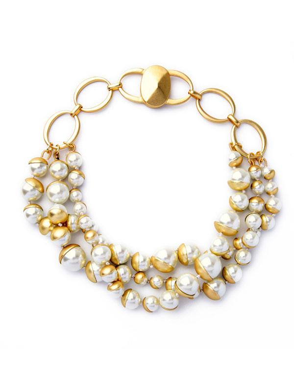 1950S Pearl Vintage Necklace