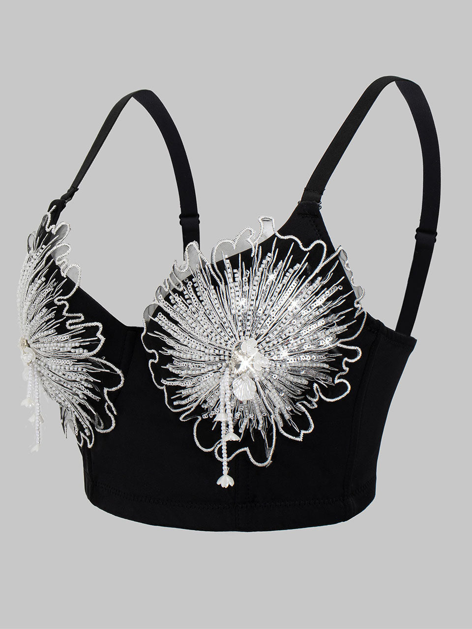 Victorian-Inspired Lace-Up Bustier