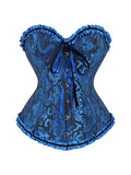 Ruffles Corset Top Strapless Waist Trainer