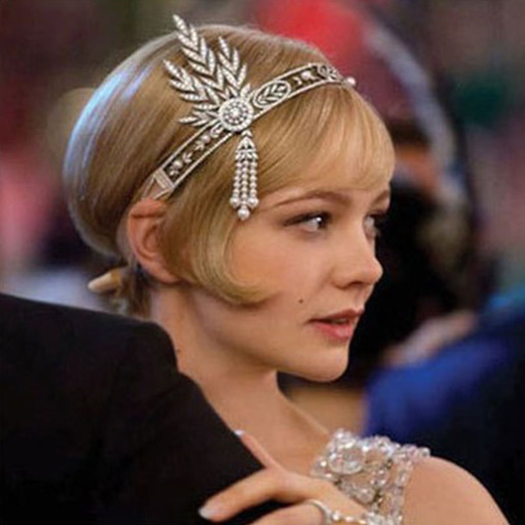 1920S Leaf Flapper Headband