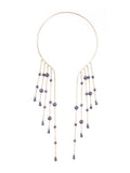 Tassel Pendant Cuff Choker Waterfall Necklace