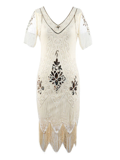 Flapper 1920S Fringed Gatsby Dress