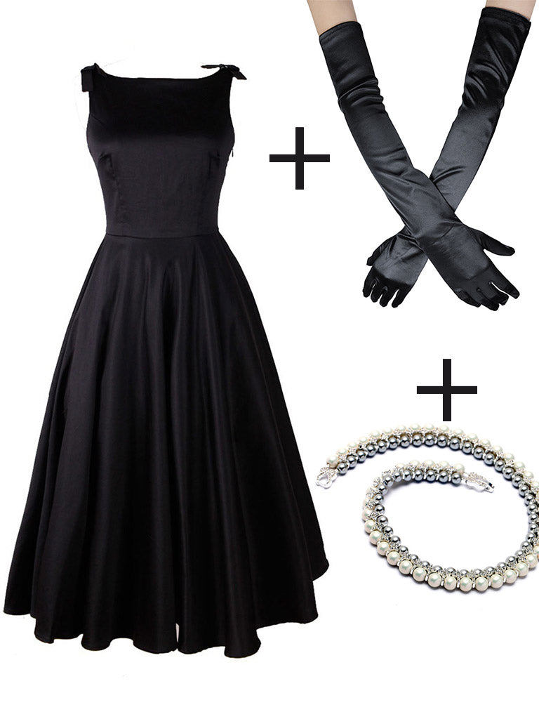 The Marvelous Mrs.Maisel Same Style Little Black Dress Set