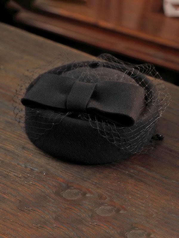 100%Wool 1950S Pillbox Hat Mrs Masiel Same Style Hat