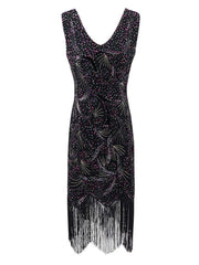 1920S Sequined Flapper Dress