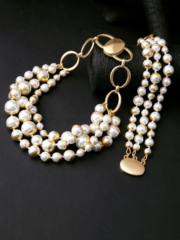 1950S Pearl Vintage Necklace