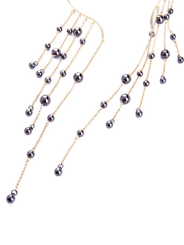 Tassel Pendant Cuff Choker Waterfall Necklace