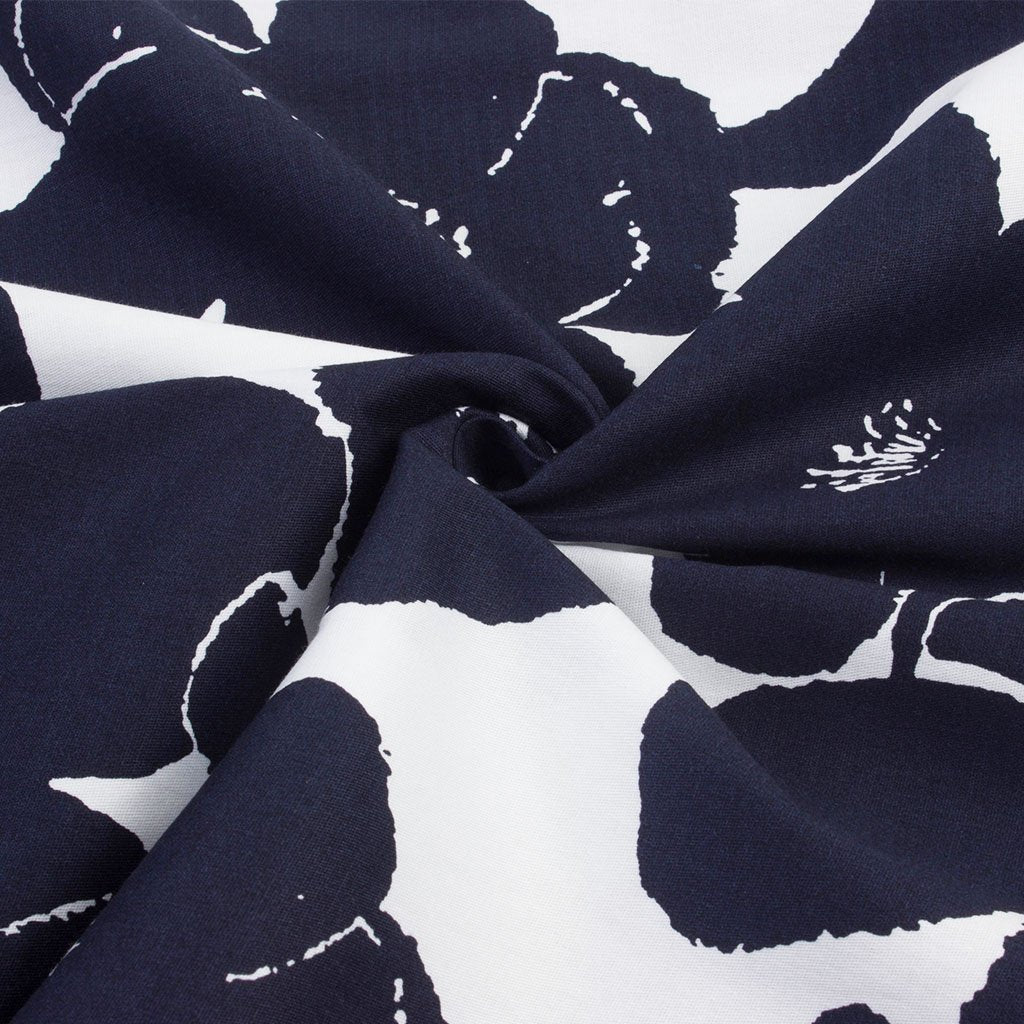 Floral Print Cut Out Bows Short Sleeve A Line Vintage Dress