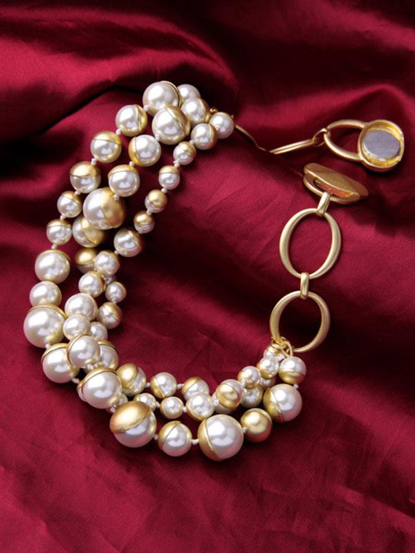 1950S Pearl Vintage Necklace
