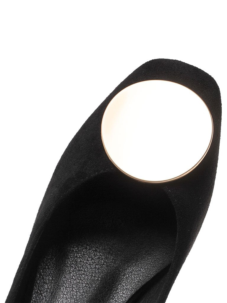 Stiletto Heel Pointed Toe Suede Vintage Shoes