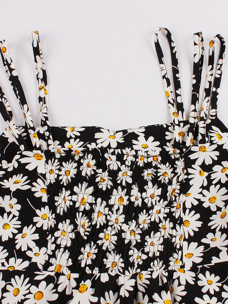 Daisy 1950S Vintage Spaghetti Strap Dress