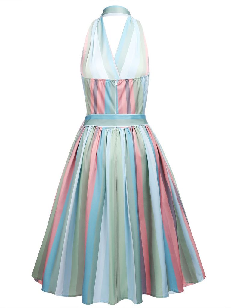 The Marvelous Mrs.Maisel Costume Dress Stripe Vintage Dress Set