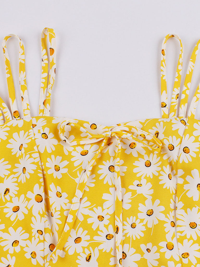 Daisy 1950S Vintage Spaghetti Strap Dress
